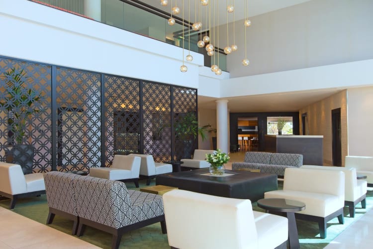 Resort lobby